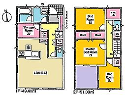 豊橋市忠興2丁目 新築戸建 全6棟 2号棟