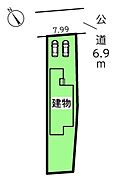敷地面積：302.42平米　お車は2台駐車可能(車種による)。並列駐車なので毎日のお車の出し入れが楽です。