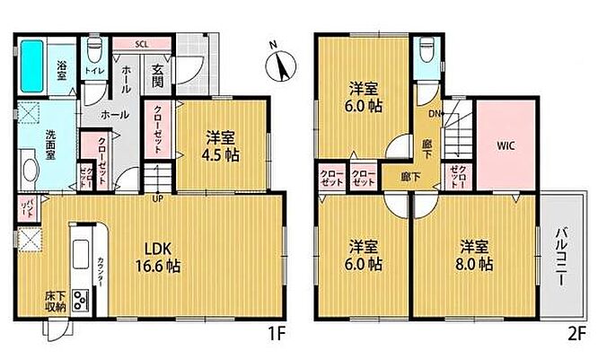 間取り 姫路市北原　中古戸建