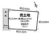 区画図：敷地面積が311.47平米ありゆとりある広さです。建築条件がありませんのでお好きなプランでご検討いただけます。接道幅も約4m確保されています。形状も使いやすい敷地となっています。