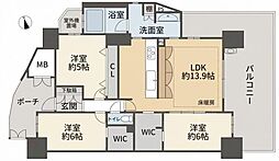 間取図画像 3SLDK
