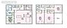 間取り：1階に和室を備えた4LDKの間取りです。