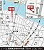 地図：大淀小学校まで徒歩2分です。