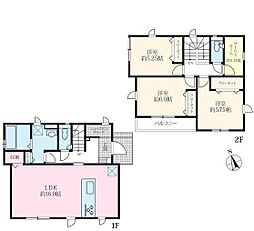 2号棟青葉区新築戸建 南面バルコニー