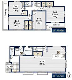 2号棟鶴見区新築戸建 LDK22帖以上
