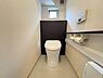 トイレ：白を基調とした明るいトイレです！