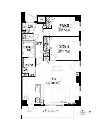 【間取り】収納...