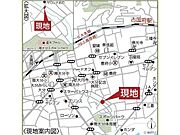 現地案内図です。