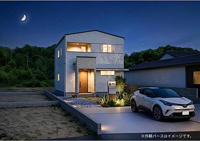 外観:※外観パースは夜間イメージです。図面と現況が異なる場合は現況を優先させていただきます。 外観:※外観パースは夜間イメージです。図面と現況が異なる場合は現況を優先させていただきます。