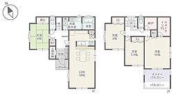 豊川市大木新町通一丁目1 新築戸建(全2棟)2号棟