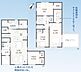 間取り：【4号棟】敷地面積54坪超え4LDK♪●駐車並列2台可能◎●名鉄豊川線「稲荷口」駅まで徒歩8分
