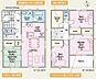 間取り：〇4ＳＬＤＫ〇土地面積／155.61平方メートル（47.07坪）建物面積／106.10平方メートル（32.09坪）