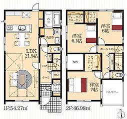 蒲郡市豊岡町第1 新築戸建(全2棟)1号棟