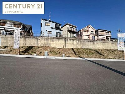 外観：現地土地写真。お気軽にお問い合わせくださいませ。