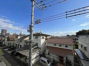 街並みが一望できる見晴らし良好な眺望です。
