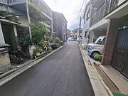 前面道路含む現地写真です！