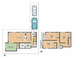 堺市北区野遠町 中古戸建