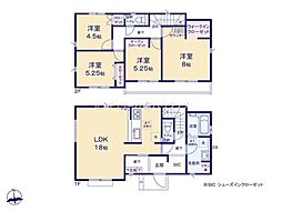 グラファーレ あきる野市引田 新築 全8棟 5号棟