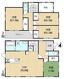 生駒市美鹿の台 中古一戸建