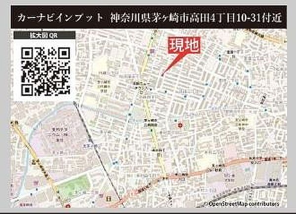 地図を拡大表示