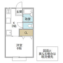 ミナミグリーンハイツ 303号室 ｜ 茨城県水戸市南町（賃貸マンション1K・3階・22.68㎡） その2