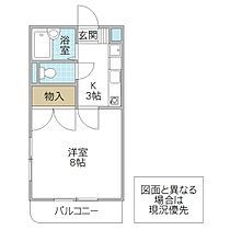 フォーライフ松が丘 305号室 ｜ 茨城県水戸市松が丘（賃貸マンション1K・3階・24.12㎡） その2