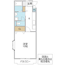 ベルデュール元山町 105号室 ｜ 茨城県水戸市元山町（賃貸マンション1K・1階・34.42㎡） その2