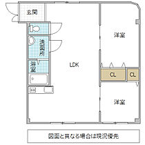 ほしいもB.L.D 501号室 ｜ 茨城県水戸市栄町（賃貸マンション2LDK・5階・61.10㎡） その2