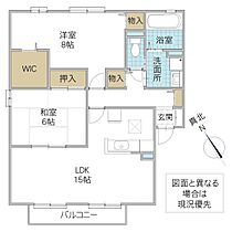 グランドキャッスル A棟 101号室 ｜ 茨城県ひたちなか市東大島（賃貸アパート2LDK・1階・70.43㎡） その2