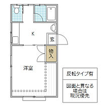 サンシティーひかり 102号室 ｜ 茨城県ひたちなか市外野（賃貸アパート1K・1階・27.00㎡） その2