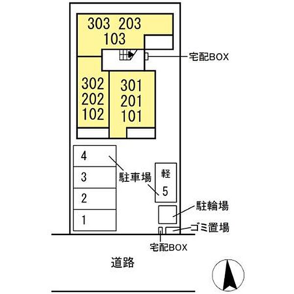 サンプラム 102号室｜茨城県水戸市白梅(賃貸アパート1R・1階・26.92㎡)の写真 その2