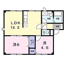 プラドール木村A棟 101号室 ｜ 茨城県水戸市平須町（賃貸アパート2LDK・1階・50.10㎡） その2