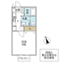 ディアフラッツEBA 103号室 ｜ 茨城県水戸市笠原町（賃貸アパート1K・1階・26.93㎡） その2