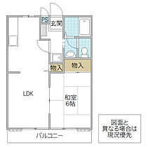 サンライフ上住吉 101号室 ｜ 茨城県水戸市住吉町（賃貸アパート1LDK・1階・40.92㎡） その2