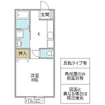 米田コーポ B 102号室 ｜ 茨城県水戸市内原町（賃貸アパート1K・1階・29.81㎡） その2