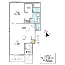 ベル・ソレイユ A 101号室 ｜ 茨城県ひたちなか市大字足崎（賃貸アパート1LDK・1階・47.08㎡） その2