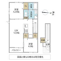 レーガベーネ長堀 III B 201号室 ｜ 茨城県ひたちなか市長堀町（賃貸アパート2LDK・2階・53.11㎡） その1