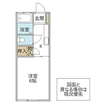 キクチコーポ 102号室 ｜ 茨城県水戸市渡里町（賃貸アパート1K・1階・19.87㎡） その1