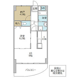 間取図画像 1SLDK