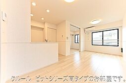 アヴニール B 203号室 2階1LDKのリビング/ダイニング