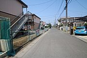 シティハイム共栄敷地　東側道路