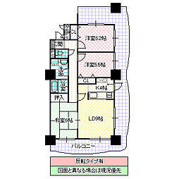 間取図画像 3LDK