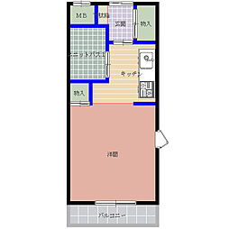 間取図画像 ワンルーム