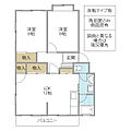 ロイヤルマンションA3階6.6万円