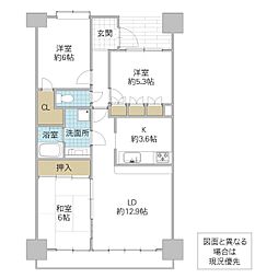 間取図画像 3LDK