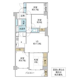 間取図画像 4LDK