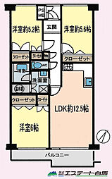 間取図画像 3LDK