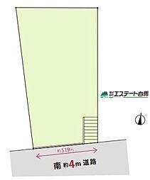 所沢市北秋津全1区画　売地