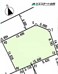所沢市北秋津全1区画　売地