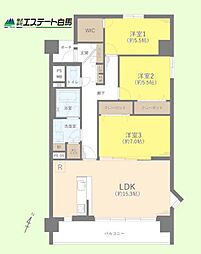 志木パストラル:1 3LDKの間取図画像